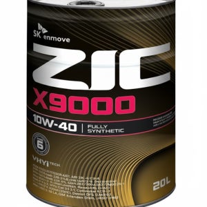 ZIC X9000 10W40 지크 100% 상용합성 디젤엔진오일 DPF/CPF 20리터