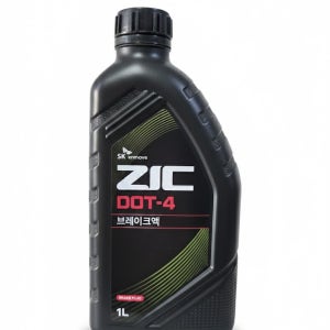 SK ZIC 브레이크액 DOT 4 지크 1리터
