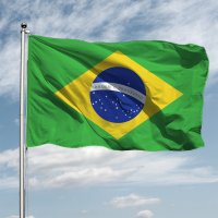 90x150cm 브라질 국기 폴리에스터 배너 깃발 매다는 축하