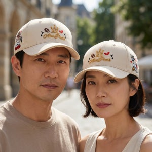 에임피크 c108 명품모자 남녀공용 베이지 캡모자 aimpeak 빅사이즈 커플 선물