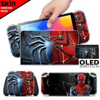 Ci-Yu-Online Spider Man 바이닐(LP) 스킨 스크린 Protector 닌텐도 스위치 OLED