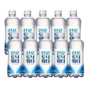 600ml 60병 진로 토닉워터 600 칵테일 토니워터 믹서 진토닉 소다 토닉 음료 소토닉