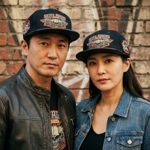 에임피크 s127 명품모자 남녀공용 스컬 스냅백 aimpeak 빅사이즈 커플 선물