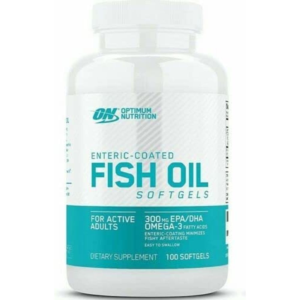 <b>옵티멈 뉴트리션</b> 피쉬 오일 오메가3 코팅 100소프트젤 300MG EPA DHA