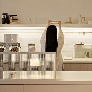 몽드 유리 주방 아일랜드 파티션 가림막 400