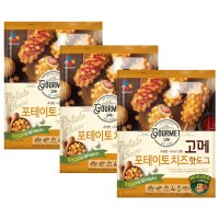 고메포테이토 치즈핫도그 400g x 3개