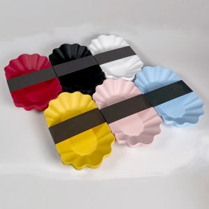 카멜 트레이 원두 생두 로스팅 커핑 접시 커피 다과용 다회용 리유저블