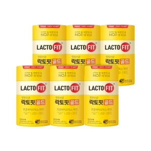 종근당건강 락토핏 골드 50포, 6개