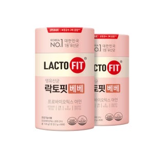 종근당건강 락토핏 베베 60포, 2개