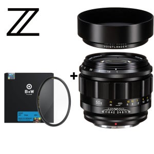 보이그랜더 녹턴 50mm F1 ASP 니콘 Z + B+W Basic 62mm