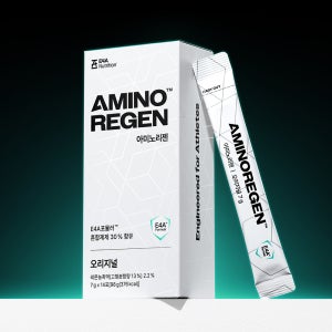 아미노리젠 오리지널 아미노산 보충제 (3가지맛) 레몬, 14포, 1개