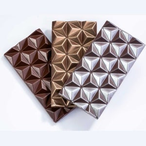 MARTELLATO Pyramid 태블릿 바 MA2009 초콜릿 몰드