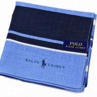 폴로 랄프로렌 손수건 POLO Ralph Lauren 블루 블루 화이트 × 네이비