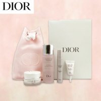 디올 Dior 파우치 선물 세트 스킨 크림 에센스 아이 세럼 4종