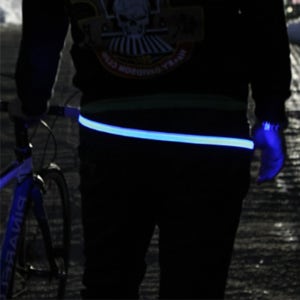 야광 벨트 야간 안전 LED 안전띠 밴드 용품 스트랩 밤 형광 라이딩 낚시 필수품 자전거