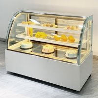 카페 케이크 냉장 쇼케이스 케익 제과 오픈 디저트