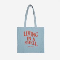 23SS 보보쇼즈 LIVING IN A SHELL BLUE TOTE BAG