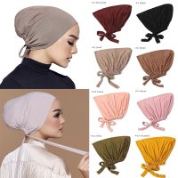 여자 여성 히잡 ,hijab 롱 스카프 머플러 소프트 모달 turban 모자 내부 모자 underscarf 보닛 인도 모자 headwrap mujer 아랍 중동 여행 필수품