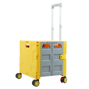 HK sell 무빙큐브 50L 대형 4바퀴 폴딩카트