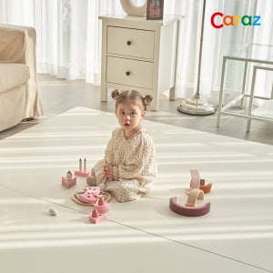 [방문설치] 카라즈 항균 한판 20평형 대형 아기 유아 놀이 폴더매트 256x296x4cm