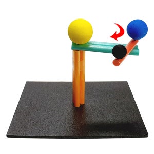 지구와 달의 운동모형 만들기 (5인용) 수수깡 칼라 스타이로폼