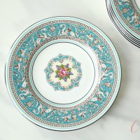 [앤틱접시] 웨지우드 플로렌틴터콰즈 사이드접시, Wedgwood florentine turquoise