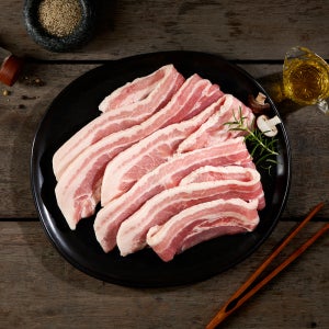 육백점 스페인산 삼겹살 구이용 1kg (냉동)