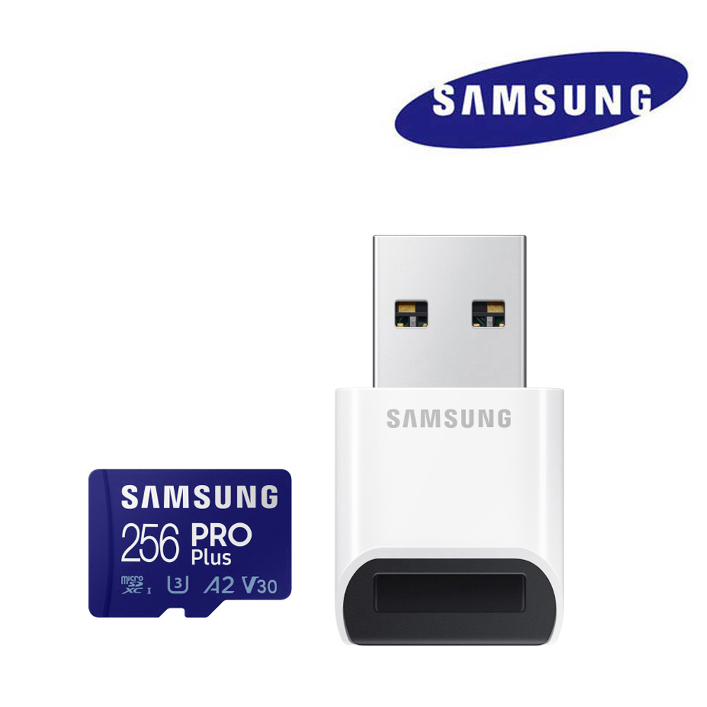 삼성전자 마이크로SD카드 PRO PLUS 256GB 리더기 포함