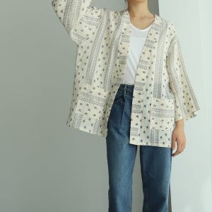 로브 가디건 얇은 여름 여성 에스닉 숏 루즈핏 빅사이즈 비치 썸머 린넨 휴양지 요가