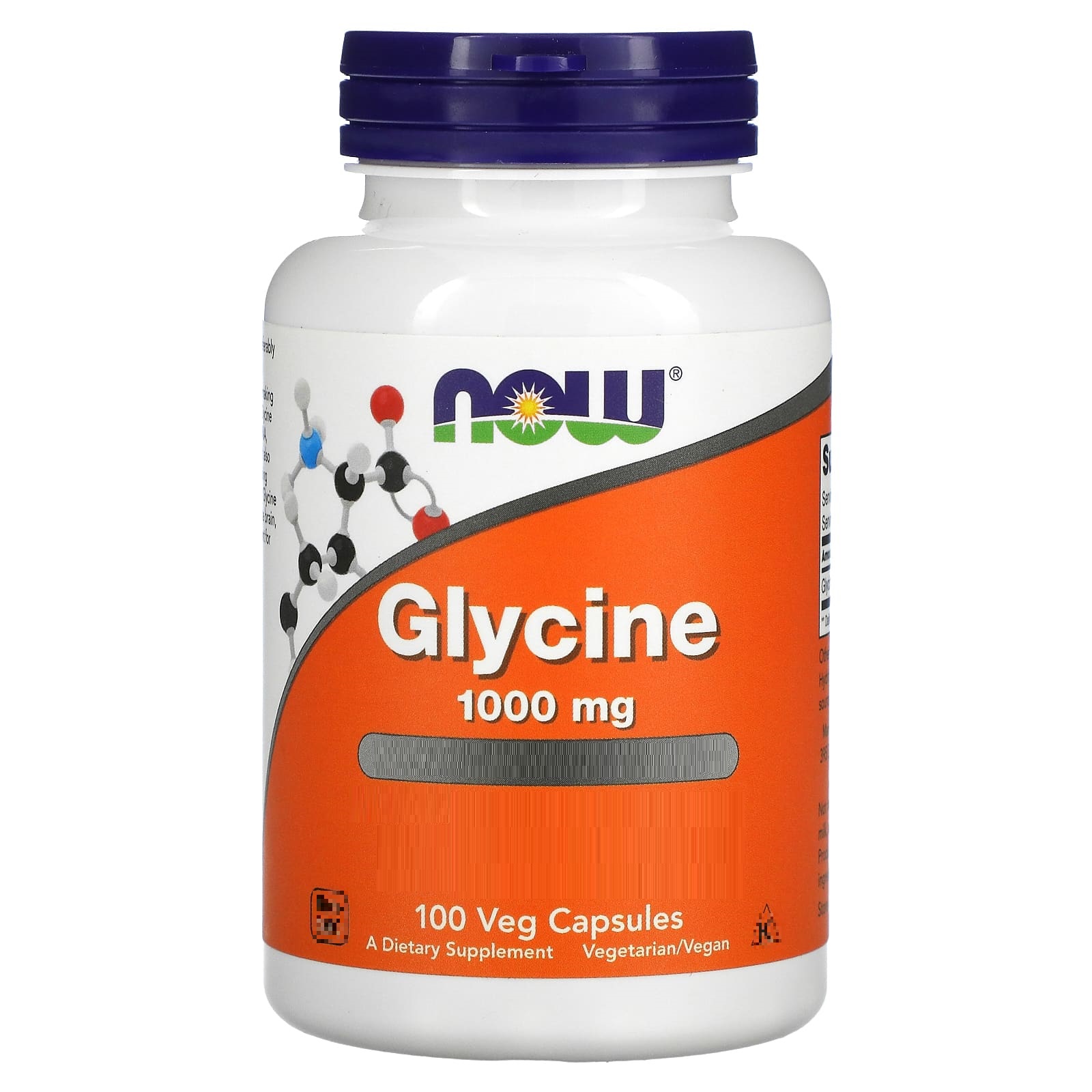 나우푸드 <b>Glycine 1000mg</b> 100베지캡슐