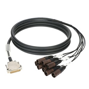 클로츠 5m 디서브케이블 D-Sub (25pin) Male - 8 x XLR Male (TAN08DM)