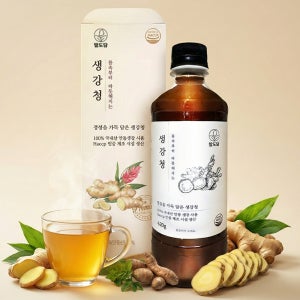 3+1이벤트 팔도담 수제 안동 생강청 차 생강원액 엑기스 620g