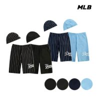 [MLB KIDS] 엠엘비 키즈 베이직 5부 스윔 팬츠 수모세트 (71SW22031) 수영복바지 래쉬가드바지