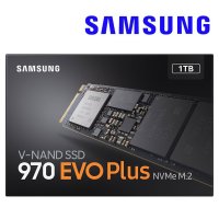 삼성전자 정품 970 EVO Plus NVMe M.2 SSD PCIe 3.0 1TB 노트북 데스크탑용 하드디스크