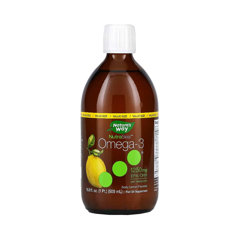 네이쳐스웨이 <b>Nutrasea 오메가3</b> 제스티 레몬 500ml