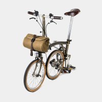 [WOTANCRAFT] Y-BAG for BROMPTON Khaki Brown