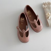 PEPE SHOES fard 에나멜 다크 블러쉬 페페 슈즈 유광 메리제인 구두