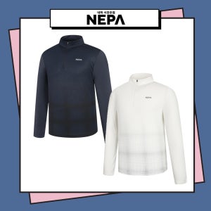 네파 남성 프레쉬 아이스버그 긴팔 집업 티셔츠 7J35401