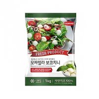 까몽 자연치즈 보코치니 1kg 100% 샐러드 토핑 꼬치치즈