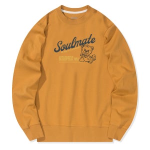 맥스모어 소울메이트 세미 오버핏 특양면 맨투맨 티셔츠