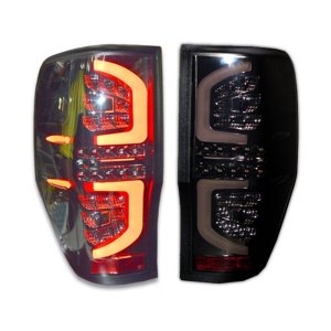 레인저 랩터 T6 T7 T8 Txl Mk1 Mk2 2012-2019 리어 램프 브레이크 러닝 포그 라이트 Led 테일 라이트 램프 테일 라이트