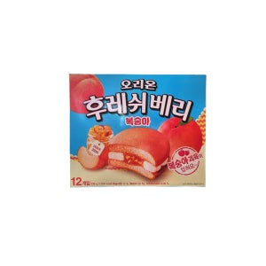 오리온 후레쉬베리 복숭아 336g 12개입 12박스