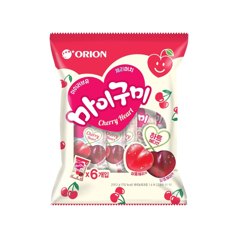 마이구미 체리하트 6p 젤리