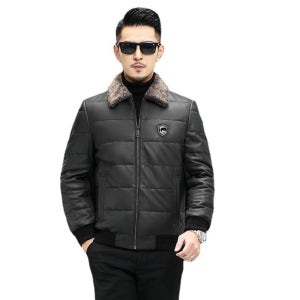 중년남성가죽자켓 가죽자켓 천연가죽자켓 양가죽점퍼 가죽자켓남자 남자가죽