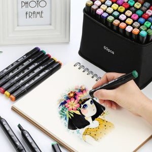 캘리그라피펜 와인잔낙서 부드러운펜 스케치펜