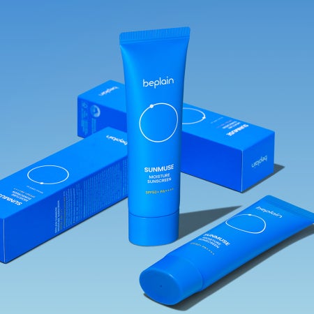 [1+1] 비플레인 선뮤즈 모이스처 선크림 (SPF50+/PA++++)