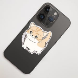 맥세이프 투명 아크릴 톡 귀여운 캐릭터 일러스트 핑거그립 거치대