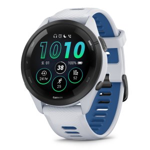 가민 포러너265 러닝 GPS스마트워치 화이트, 46mm