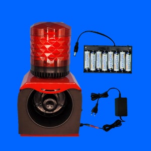 SF-513 유무선 AC/DC겸용 싸이렌경광등 무선경고등 산업현장 음성안내 안전용품전문점