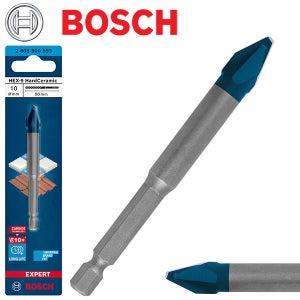 보쉬 EXPERT HEX-9 전문가용 하드 타일비트 카바이드 드릴비트 기리 10mm
